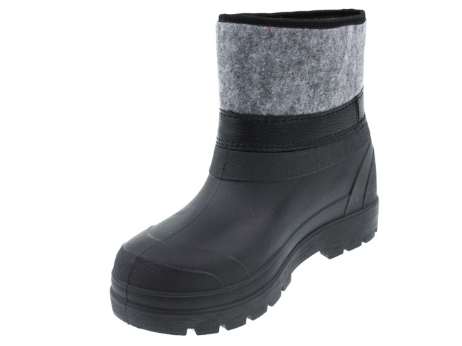 Men's rubber boots Skarbek M071, black, sizes 41-47