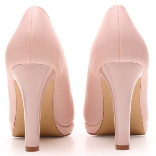 Women's high heels Sergio Leone D1438JROPE light pink size 36-40