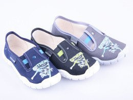 Tenisówki dziecięce Viggami KEVIN szare, czarne i granatowe rozm.26-36