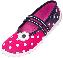 Tenisówki dziecięce Viggami NIKOLA różowe rozm.26-36