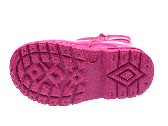 Children's winter shoes Clibee AH-114PE pink size 21-26