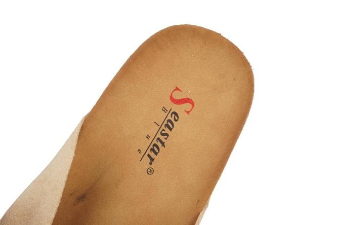 Women's slippers SeaStar DKL49PBE beige size 36-41