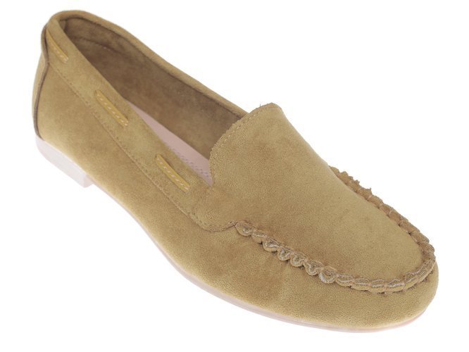 Women's loafers Sergio Leone DMK722ZOMI mustard size 36-40