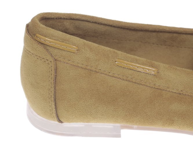 Women's loafers Sergio Leone DMK722ZOMI mustard size 36-40
