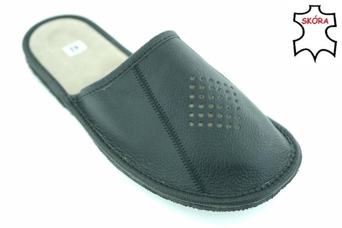 Men's highlander slippers Pako MP2017 black size 40-45