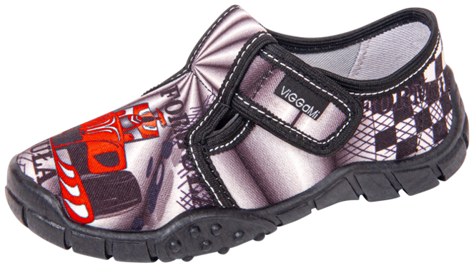 Children's sneakers Viggami BRUNO DRUK grey size 26-36