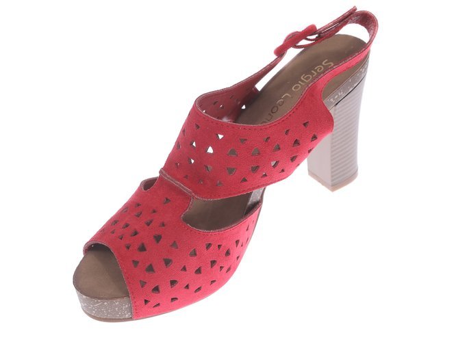 Women’s sandals Sergio Leone DSK858CZMI red size 36-40