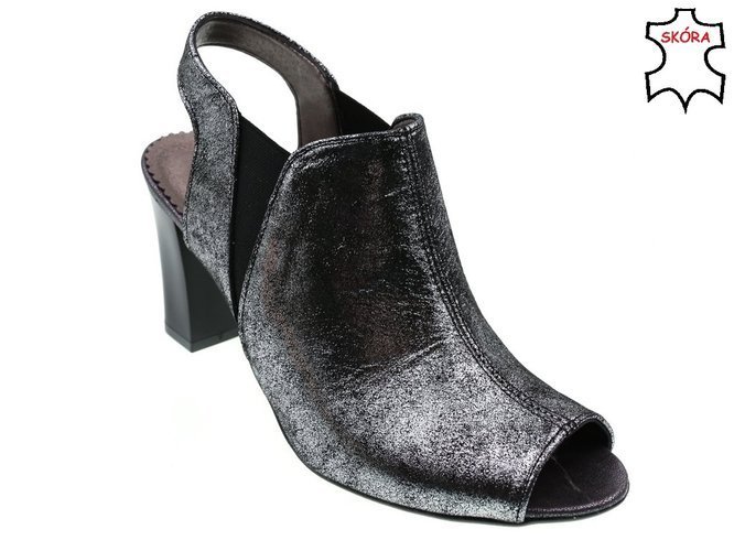 Women’s sandals  BratBut - Natalii DNA320CZSR black-silver size.36-40