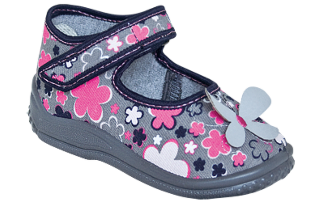 Gray ZetPol MARLENA  children's sneakers, size 18-27