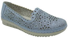 Półbuty damskie Skotnicki DP-3-Y15LBU błękitne rozm.36-41