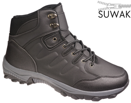 Buty zimowe męskie Le Scarpe MA8038-1 czarne rozm.41-46