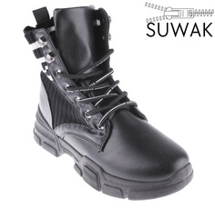 Obuwie przejściowe damskie Boshimao DBK911BL czarne rozm.36-41