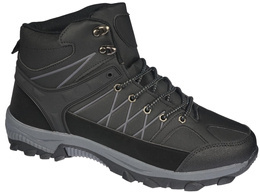 Buty zimowe męskie Le Scarpe MA8037-1BL czarne rozm.41-46
