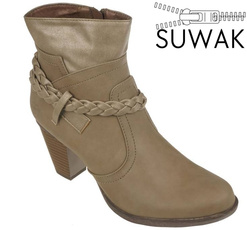 Buty zimowe damskie Fabs D436700 . 521 beżowe rozm.36-41