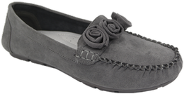 Mokasyny damskie Skotnicki DP-3-0582GY popielate rozm.36-41