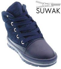 Buty zimowe dziecięce Clibee BK-906BU granatowe rozm.27-32