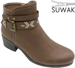 Buty zimowe damskie Skotnicki DB-3-A36BR brązowe rozm.36-41