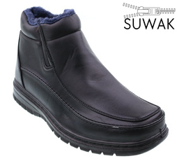 Buty zimowe męskie Cabin ME4551A-1BL czarne rozm.40-46