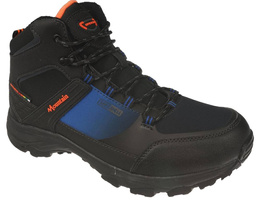 Buty zimowe męskie Badoxx MMXC-8290-WBLBU czarno-niebieskie rozm.41-46