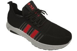 Buty sportowe męskie Nest MAD-4-0577BLRE czarno czerwone rozm.41-46