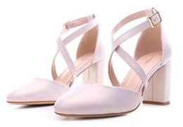 Czółenka damskie Sergio Leone DSK863BEPE beżowe rozm.36-40