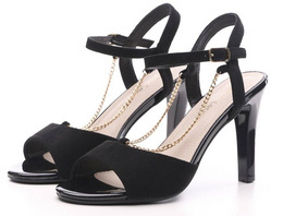 Szpilki damskie Sergio Leone DSK925CZZLMI czarne rozm.36-40