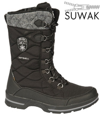 Buty zimowe damskie American Club DSN-09 czarne rozm.39-40