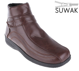 Buty zimowe damskie Gofar DB-9015FBR brązowe rozm.37-42