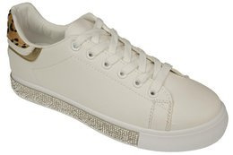 Buty sportowe damskie New Meini DPC63LE białe rozm.36-41