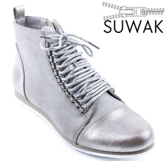 Obuwie przejściowe damskie Sergio Leone D21877SR srebrne rozm.36-41