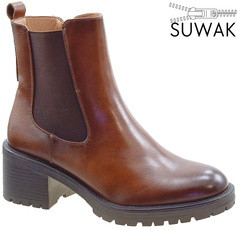 Sztyblety zimowe damskie Urban Projekt DXY8BR brązowe rozm.36-41