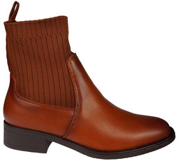 Botki damskie Skotnicki DB-3-1351BR brązowe rozm.36-41