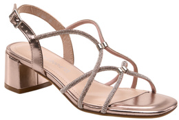 Sandały damskie Sergio Leone DSK048ZLMI złote rozm.36-40