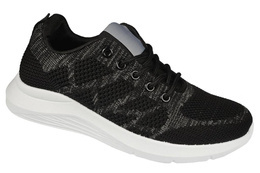 Buty sportowe młodzieżowe Jomix D6947-1BL czarne rozm.36-41