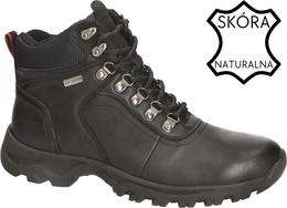 Buty zimowe męskie American Club MCY-72 czarne rozm.41-45