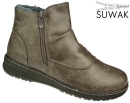 Buty zimowe damskie Jomix D51-2GY szare rozm.36-42