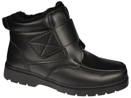 Buty zimowe męskie Betop M802BL czarne rozm.40-46