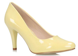 Szpilki damskie Sergio Leone D1382LI limonkowe rozm.35-40