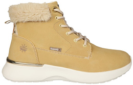 Buty zimowe młodzieżowe American Club DRH-91 czarne i beżowe rozm.36-41