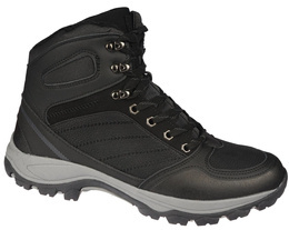Buty zimowe męskie Le Scarpe MA8106-1BL czarne rozm.41-46