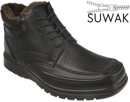 Buty zimowe męskie Cabin MME4556-1BL czarne rozm.40-46